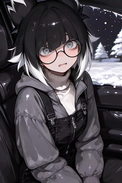 Buried in the snow
