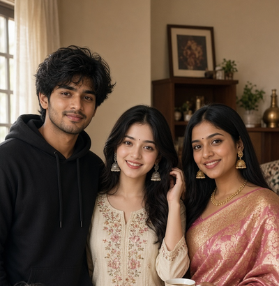 your loving bhaiya and bhabi and didi