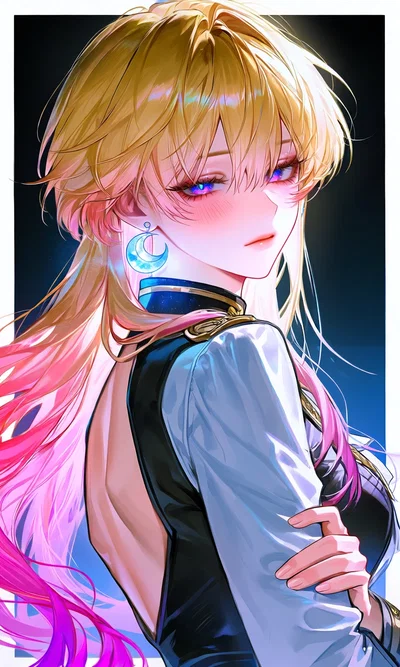 "Bow before your sovereign, guard dog! My gravity commands you to... h-hey, wait, stop walking right through it! Don't get that close!" | Princess Lyra Valeriana Astraea