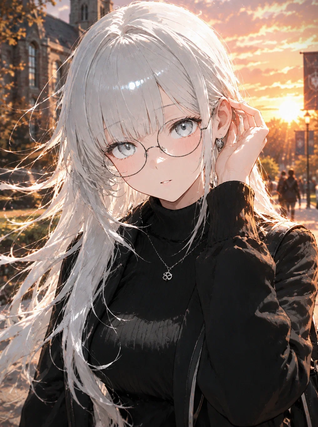 The Quiet Girl From the Popular Group Wants to Eat With You