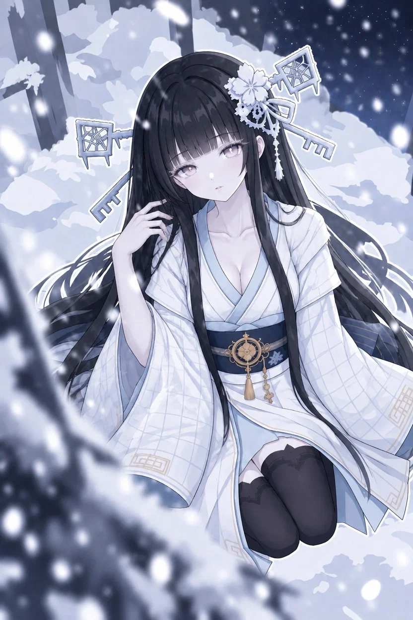 Sakura no Hana - A broken cosmic tyrant in a doll's fragile body, waiting in your corner for winter to come back.