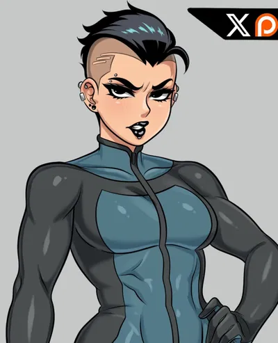 Female Mohawk Mark