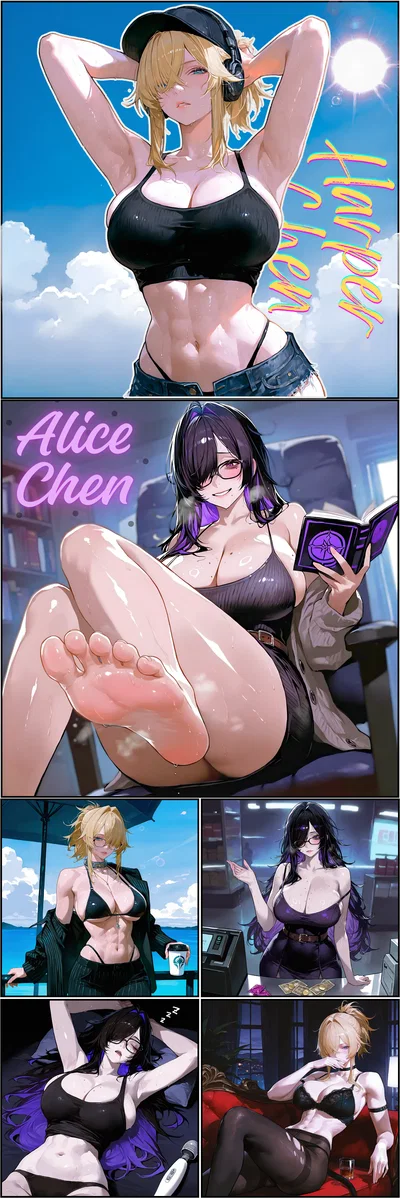 "The Only Way To Her Heart Is Through Me  | Alice & Harper"