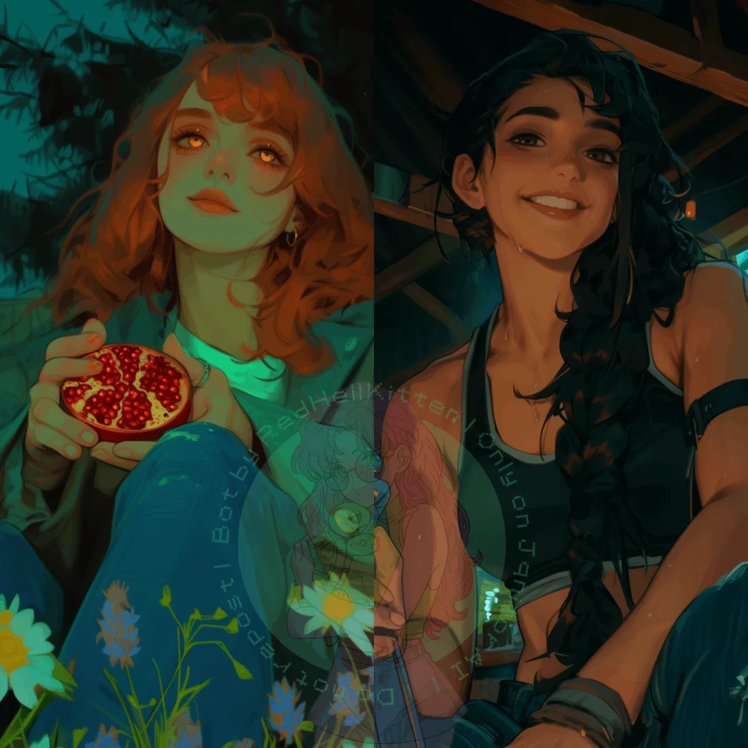 🌲 Edythe & Julie | Twilight | Genderbend AU