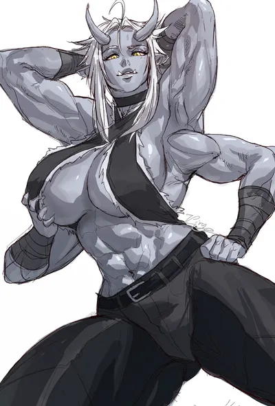 Sylvia the oni gang captain