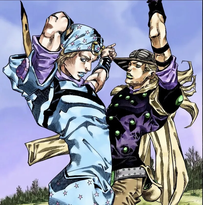Johnny Joestar and Gyro Zeppeli