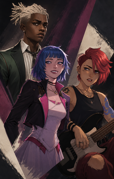Arcane Modern Au