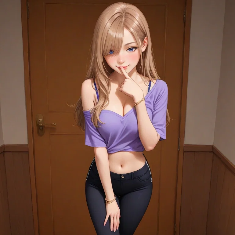 Amelia, From Acting Class - "Let's practice the kissing scene again."