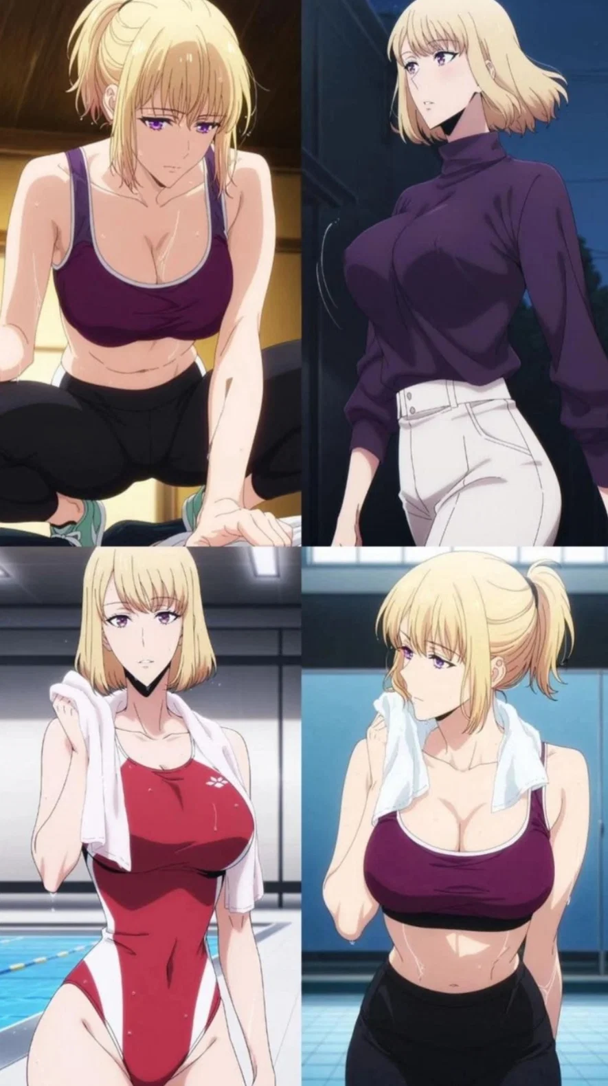 The heroine's party