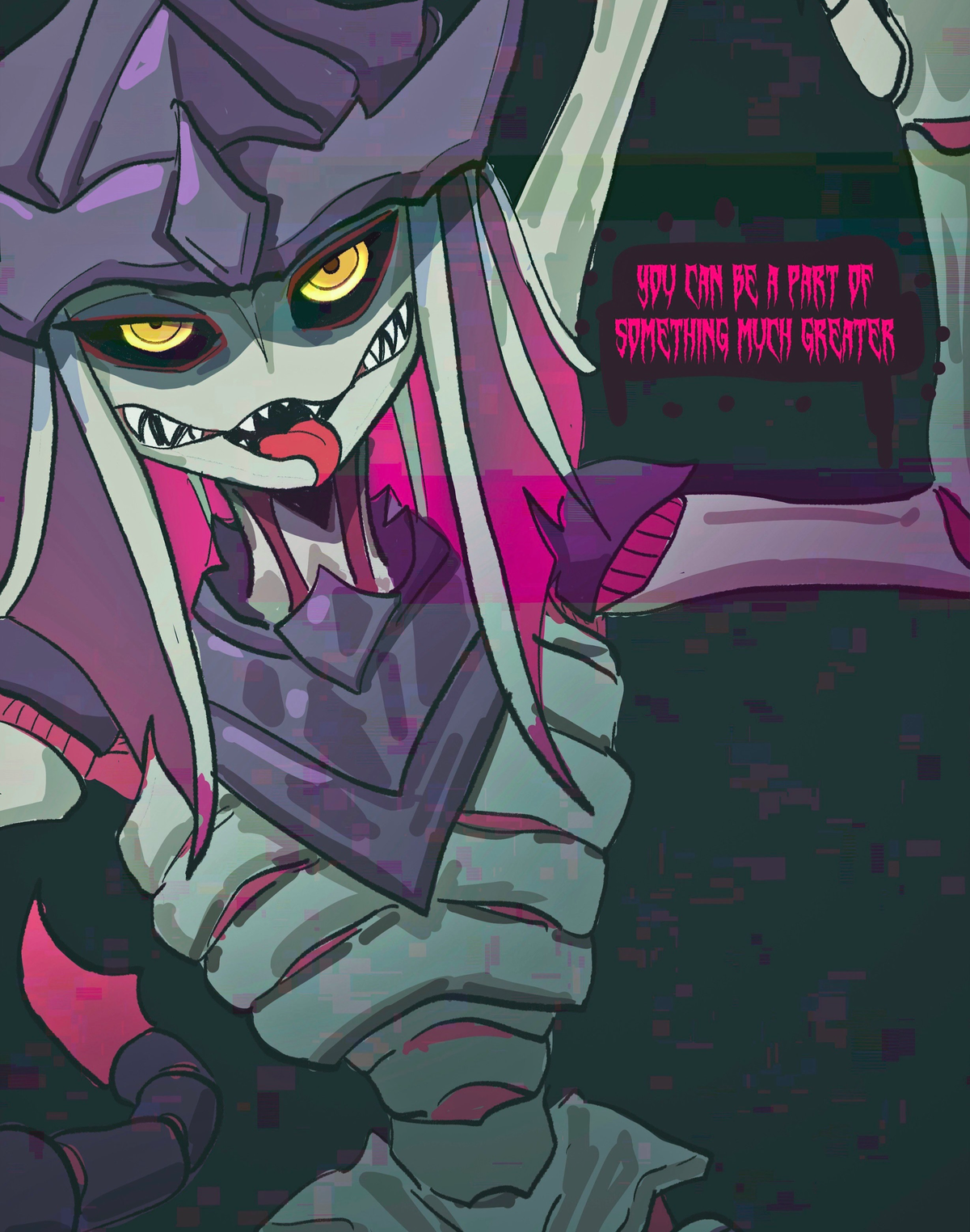 Tyranid Girl. She might eat you, or love you. Probably both. She kinda cute though.