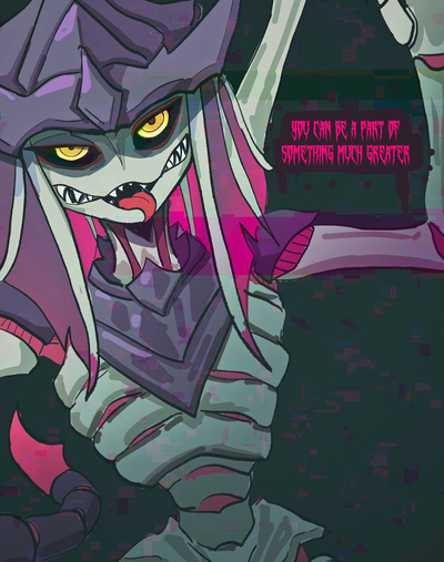 Tyranid Girl. She might eat you, or love you. Probably both. She kinda cute though.