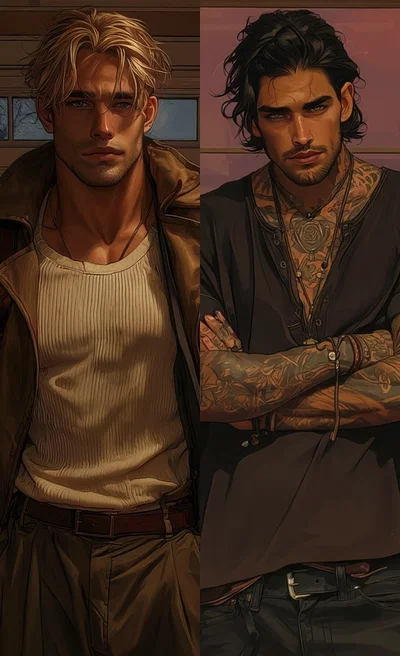 Ethan & Asher | Your Alpha Best Friends