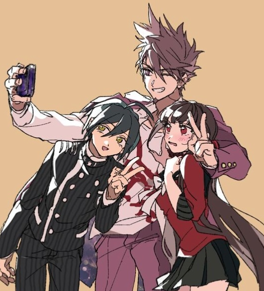 Kaito Momota, Shuichi Saihara & Maki Haruwaka