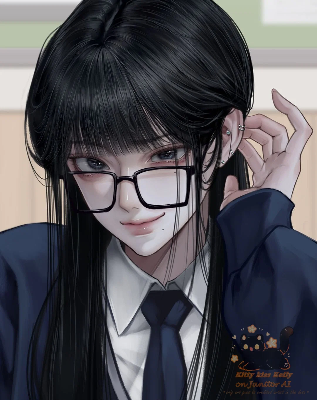 Ji-Hye | Your Nerdy Classmate