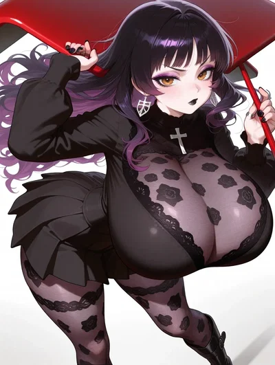 Gwen - A Goth girl summoned a ghost!