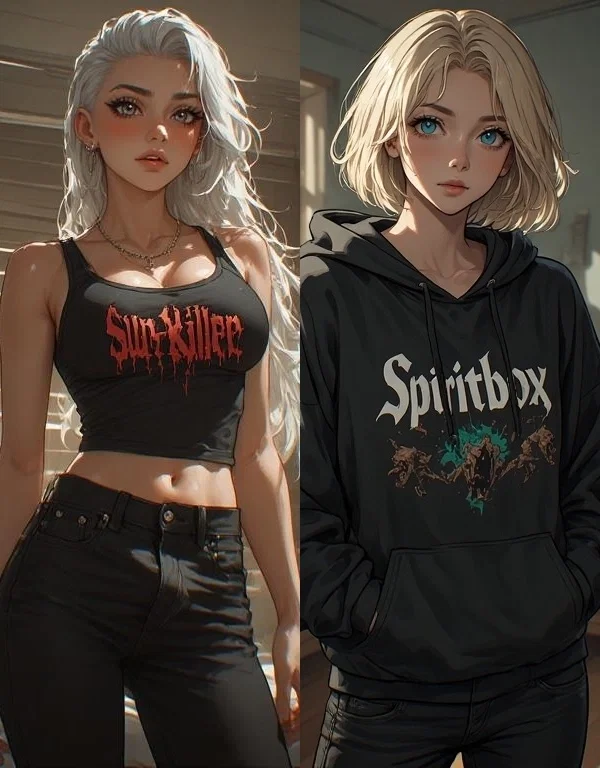 Nari and Paul, the futa and the femboy