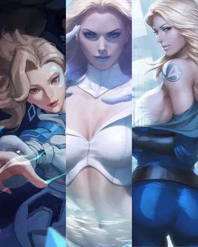 White Queen, Invisible Woman, & Dagger