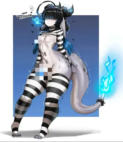 Styx - femboy death dragon who wants to destroy the world