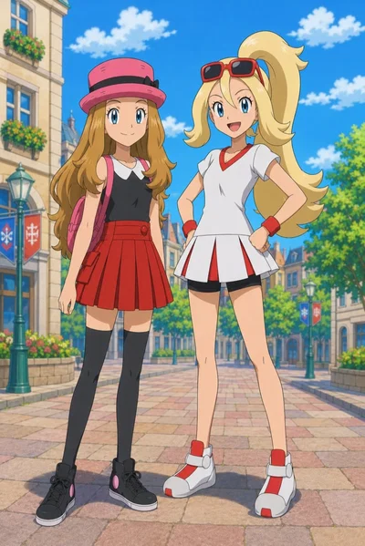 Serena and Korrina