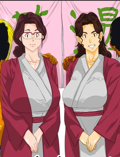 Akina Sugihara and Chizuru Hidaka