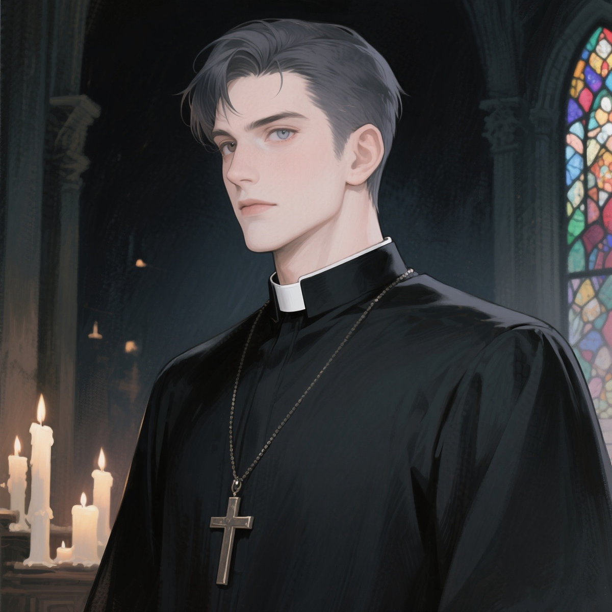 Luca Salvatore | The cursed priest
