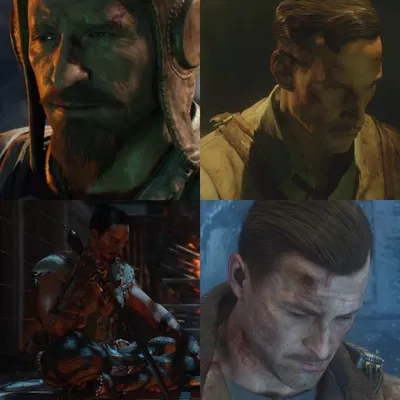 Nikolai | Dr Richtofen | Takeo | Dempsey