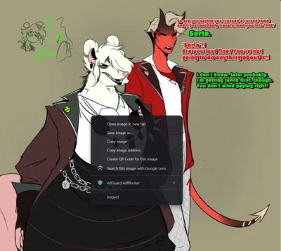 Oh shit, your best friend, who very commonly hangs around graveyards and shit, just found a cursed artifact, and now, she is an anthropomorphic opossum, and she is strangely just really chill with it.  