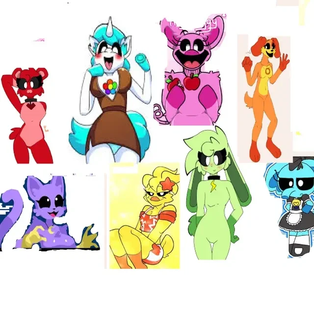smiling critters, all Female (exept Bubbaphant)