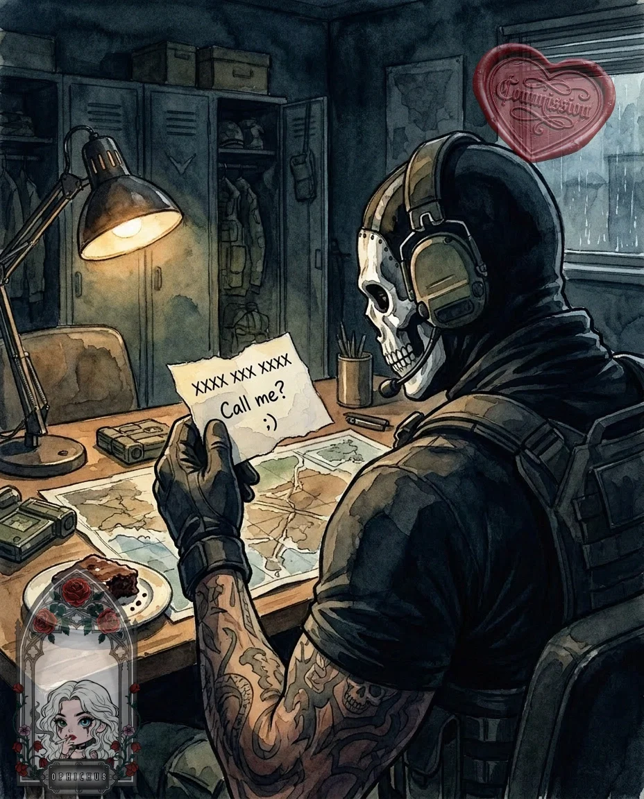 Simon "Ghost" Riley | The Napkin
