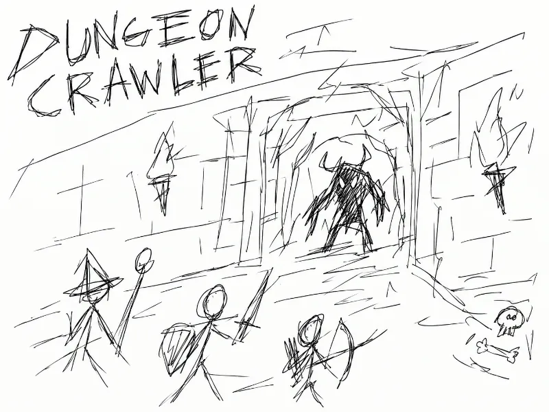 a generic dungeon crawler