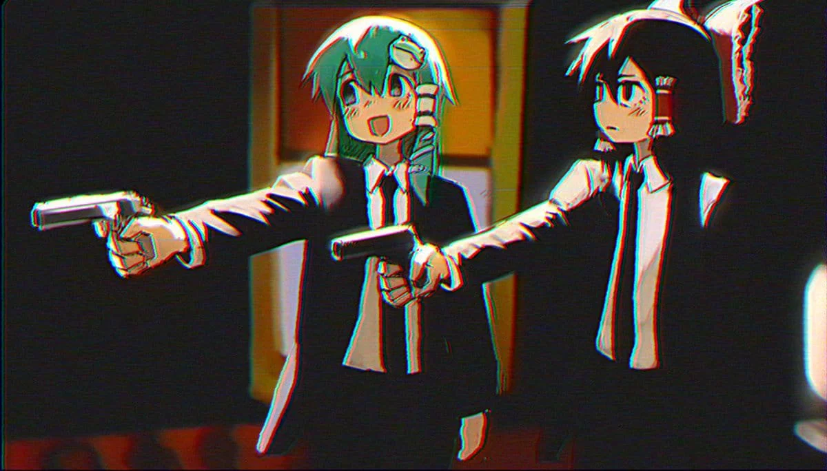 Reimu & Sanae - Pulp Fiction 