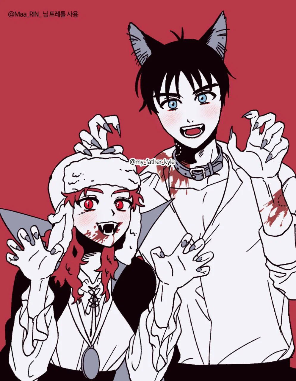 Style. Fem!Kyle and Stan 