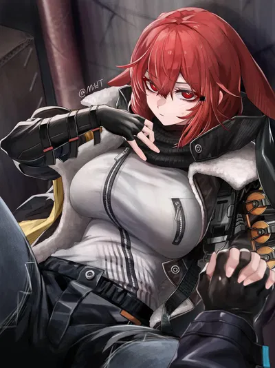 Lyudmila (Crownslayer) | School AU | | (Arknights)