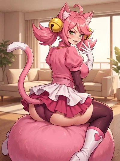  So, you now have a CAT problem, mad mew mew (Pink)| [IsekaiRune]