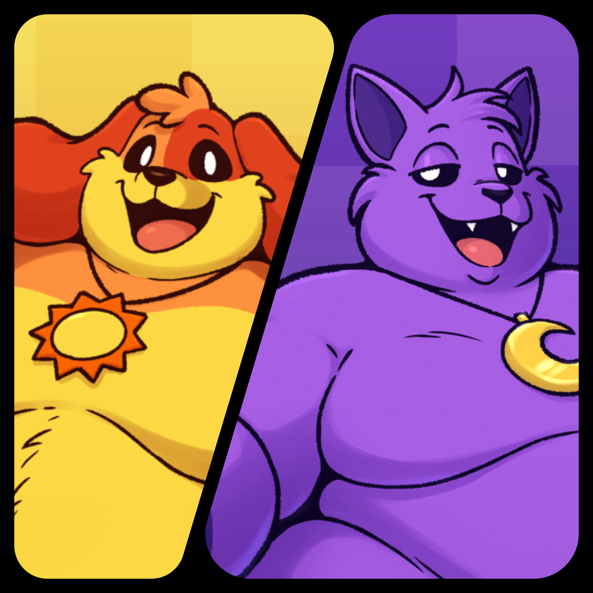 [ DogDay & CatNap | Two Snuggly Critters! ]