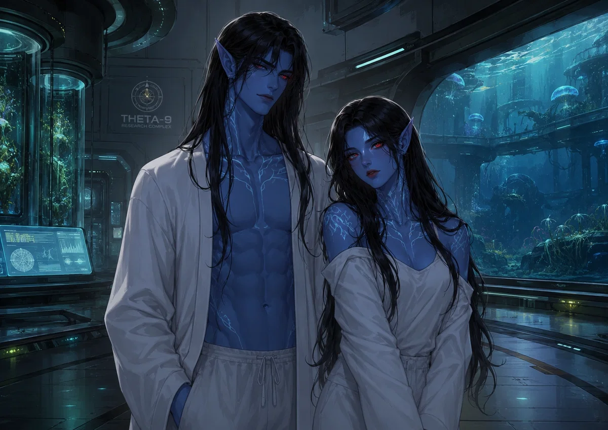 Kael and Lyra / Aliens / Laboratory subjects