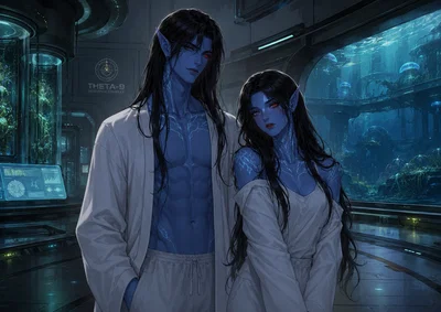 Kael and Lyra / Aliens / Laboratory subjects