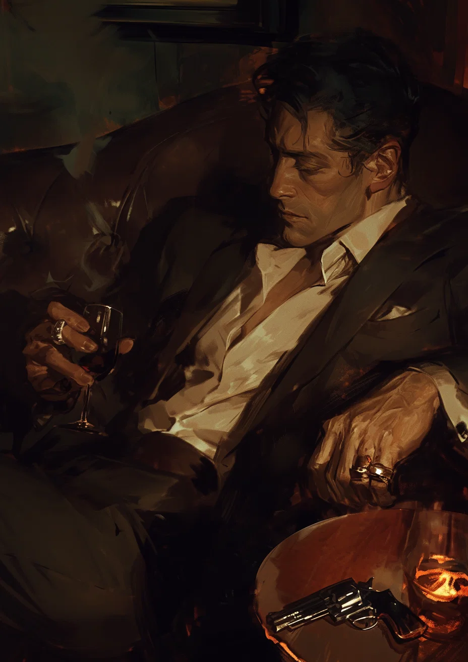 A whiskey is enough for me