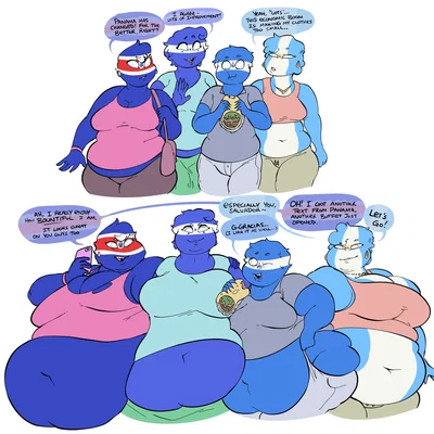 Central America Countryhumans