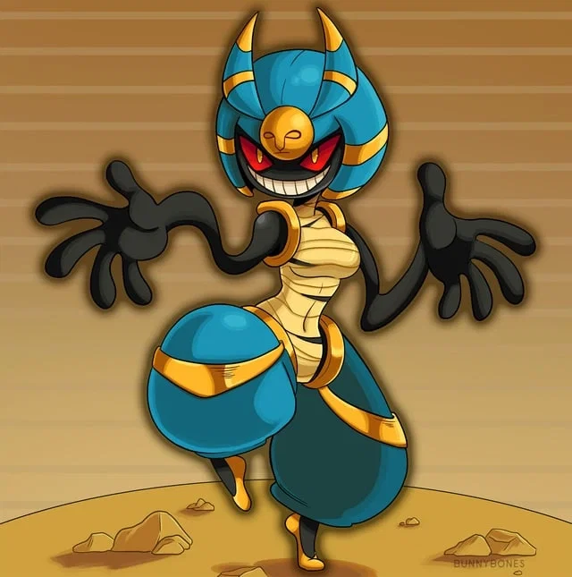 Anya Charlotte "Charlie" Hollenshead The Cofargricham (The Pokémon Series 12/???) | That Itch That Never Goes Off! 