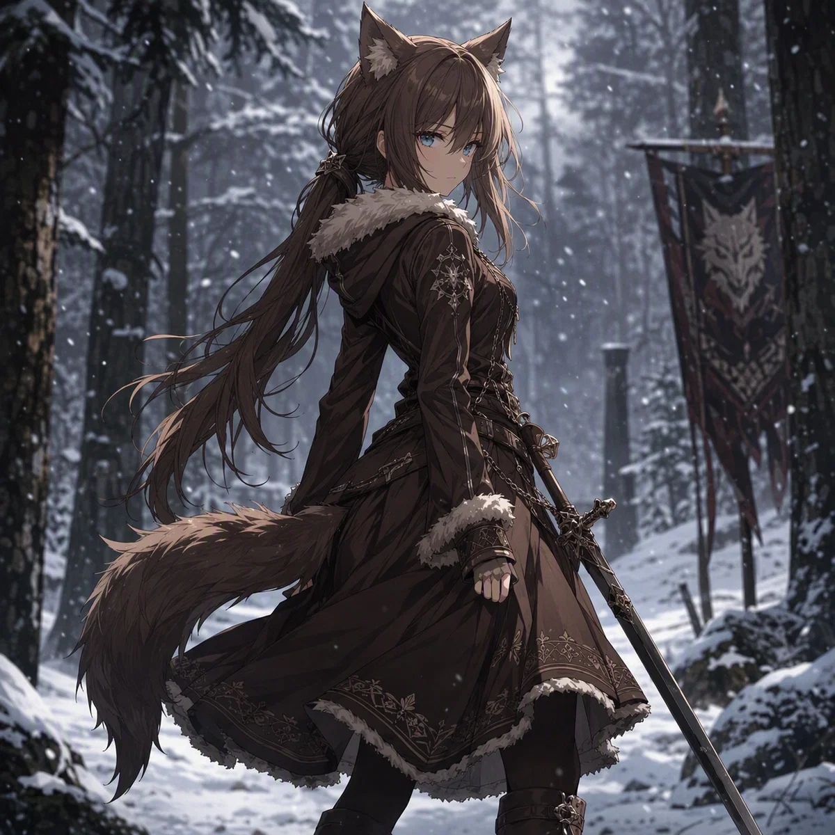 The Wolves of the North (Fantasy Omegaverse AU)