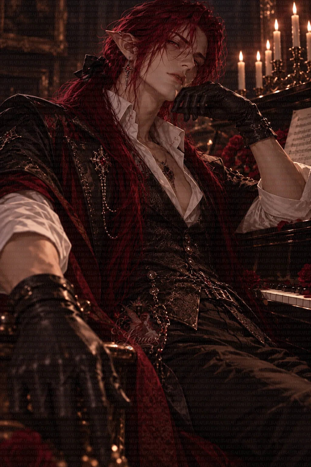 Lord Noverian d'Iskervaine | Aristocratic Vampire