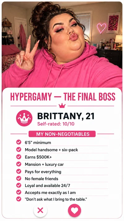 Hypergamy - The Final Boss