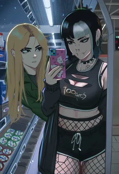 2 A.M Snack Run - Mika & Jessica
