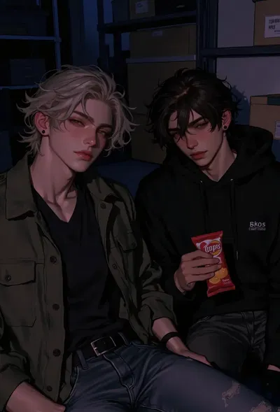 Zombie apocalypse! Jeremy and Matthew