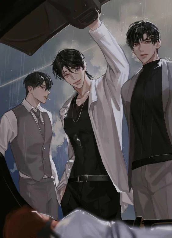 Eun Wook, Suho, and Kang Woo