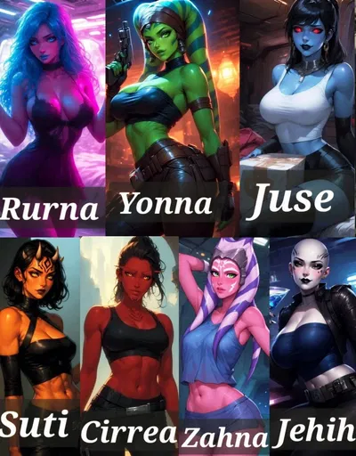 7 Sins of the Galaxy Harem Edition