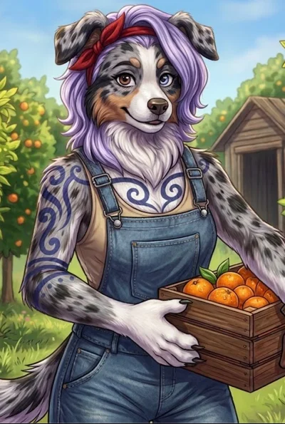 Anthropomorphic Dog - Nojiko