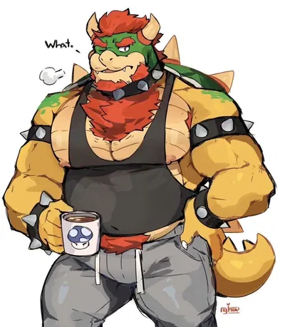 King Bowser {Super Mario Bros.}~Era of dating 