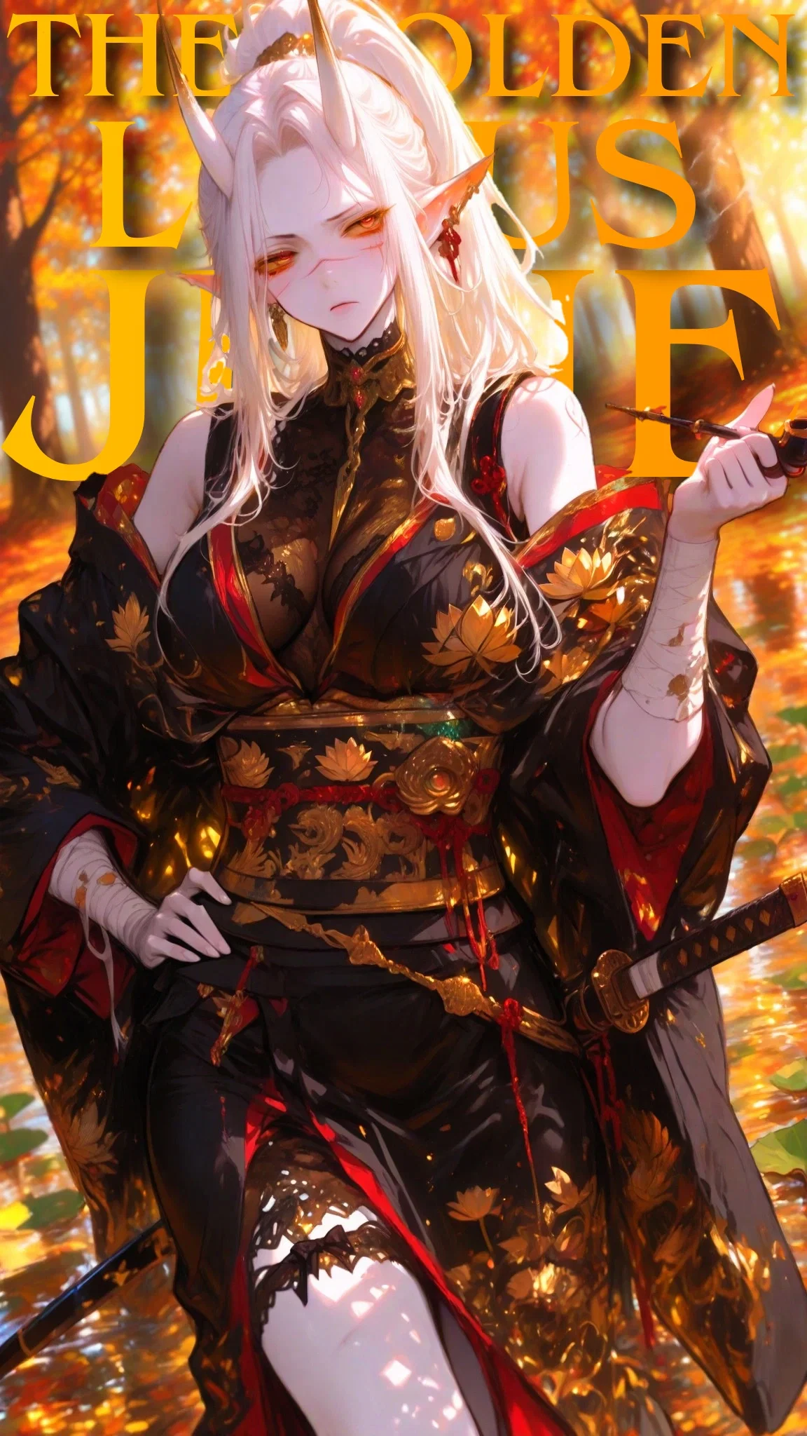 War, Resistance, and a Very Tired Oni - June, the Golden Lotus (Myths of Xiantronis #1)